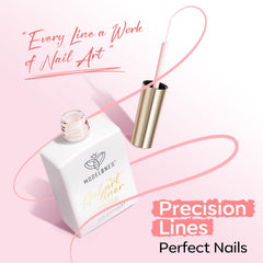 modelones application on hand at a salon station for professional finish