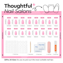 Modelones nails on fingers showing scale and natural-looking fit