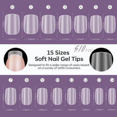 modelones shaped tips showing almond and oval conversions for style flexibility