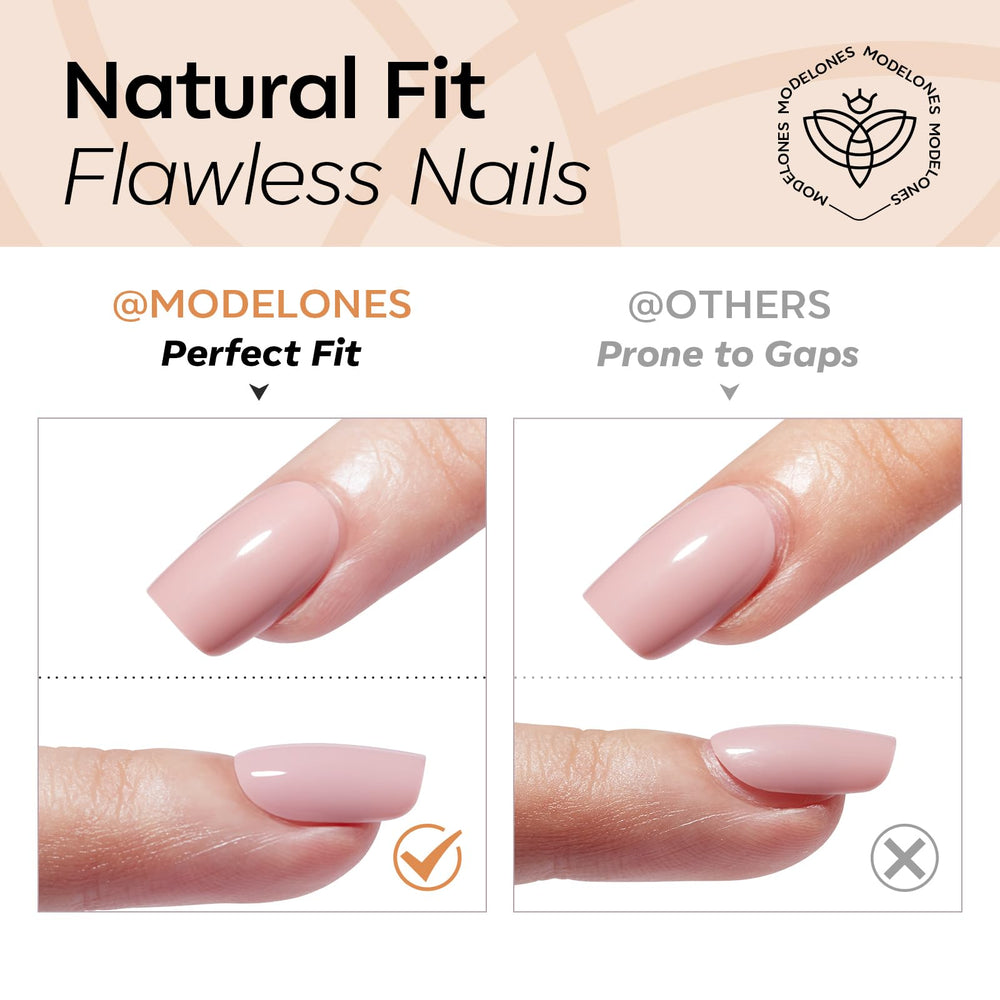 modelones size chart display helping perfect nail fit
