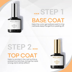 modelones soak-off removal demo showing easy gentle removal