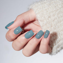 Modelones close-up of nail surface texture highlighting smooth durable finish