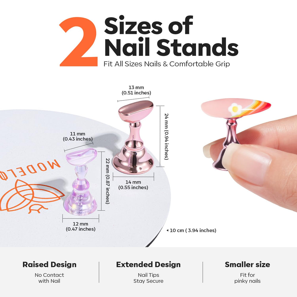 modelones pack of 200 double-sided sticky tabs closeup showing clean adhesive removal and strong hold