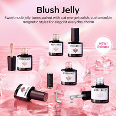modelones swatch collection on hand showing shade versatility