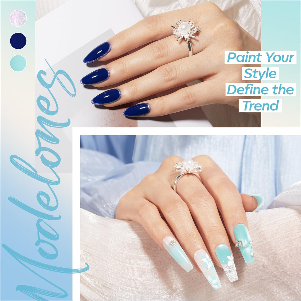 modelones swatch wheel gradient showing translucent to opaque blues for design planning