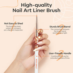 modelones brush ferrule and handle close-up highlighting durable build quality