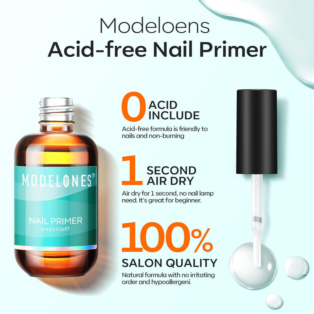 modelones primer texture close-up demonstrating thin fast-dry finish