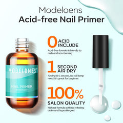 modelones primer texture close-up demonstrating thin fast-dry finish