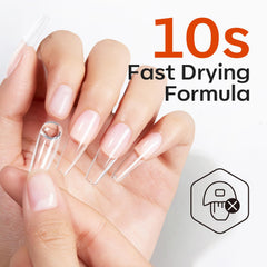 modelones semi-solid texture close-up filling nail gaps for smooth finish