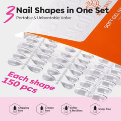 modelones tip bending to show flexible, crease-resistant material