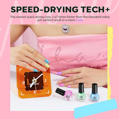 modelones glossy wet texture detail highlighting fast-dry shine