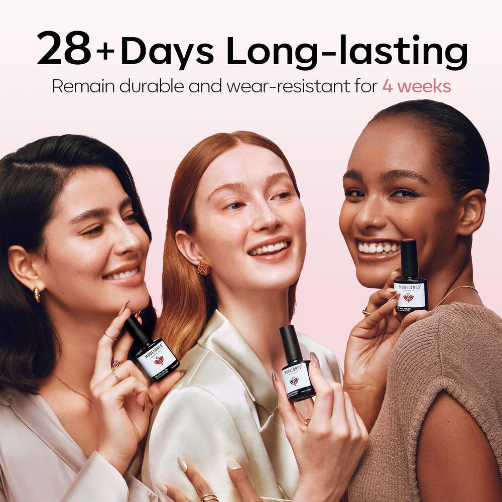 modelones texture closeup revealing glossy jelly sheen and streak-free finish benefit