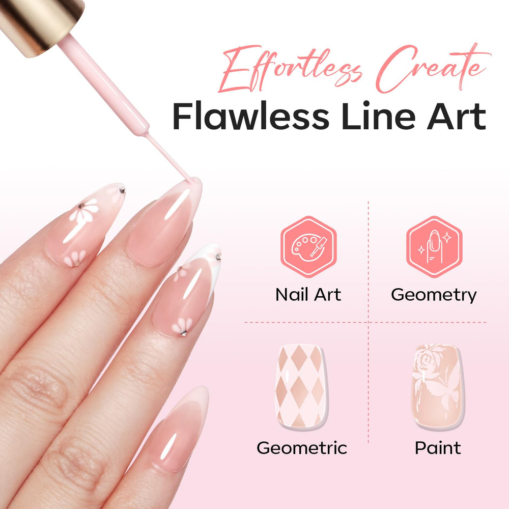 modelones gel texture swirl demonstrating smooth, non-running formula