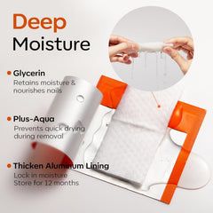 modelones textured wipe close-up showing friction surface for polish lift
