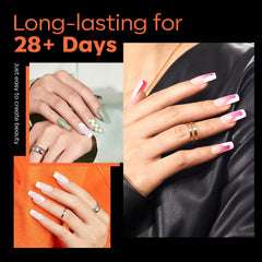 modelones half-matte texture close-up improving glue and gel grip