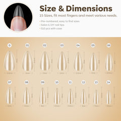 modelones tips being applied with glue for quick press-on convenience