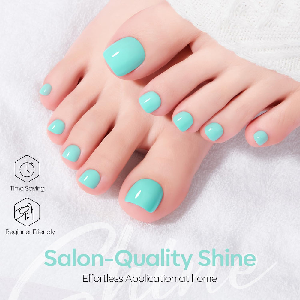 modelones step-by-step toe application showing quick glue and tab options for convenience