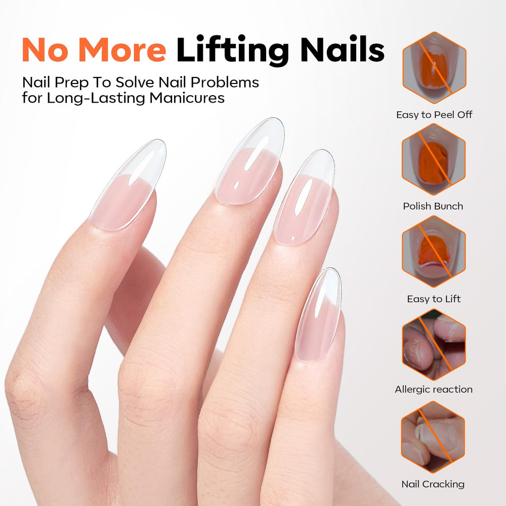 modelones toolkit arranged with nail tips and tools for DIY use