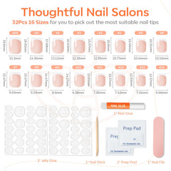 Modelones kit tools with glue and adhesive tabs for reliable at-home application