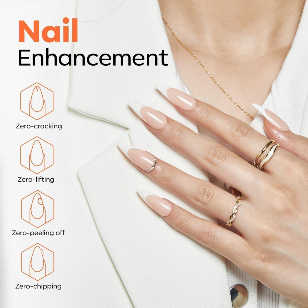 modelones top coat on nail delivering mirror-like high-gloss benefit