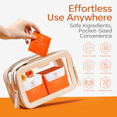 modelones travel pouch inside handbag for on-the-go convenience