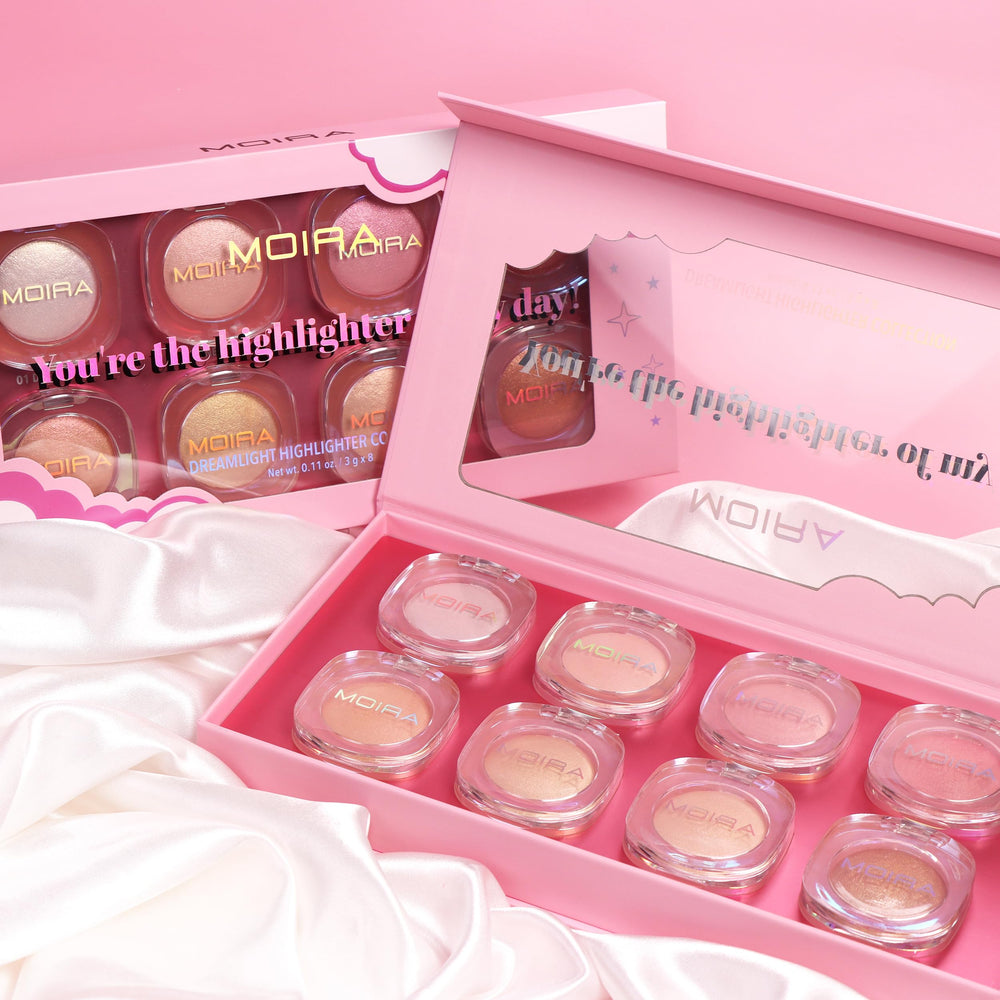 Moira Dreamlight body glow on shoulder showing luminous effect for summer-ready skin