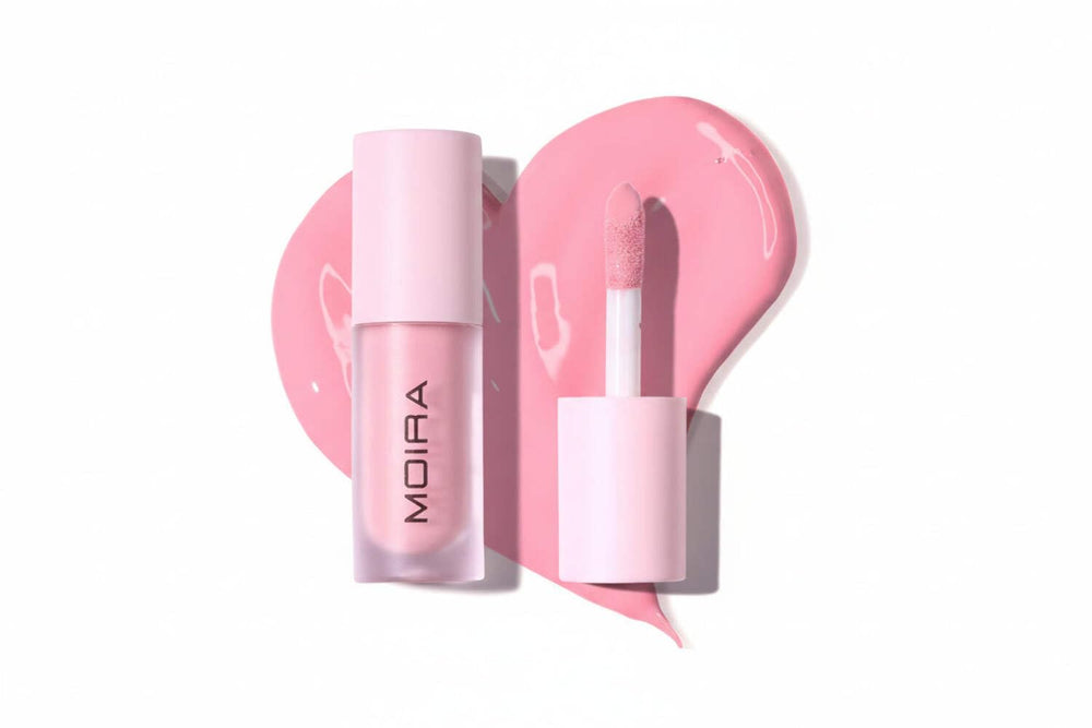 Moira front packaging of Love Steady Liquid Blush showing shade Whole Heart and brand clarity