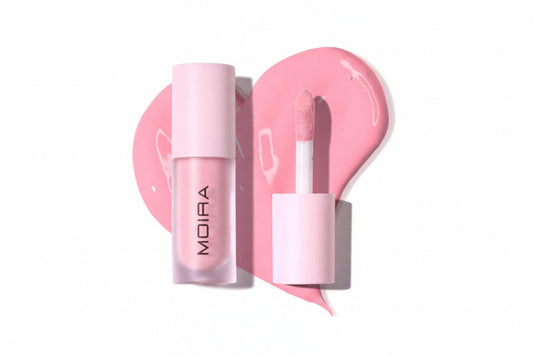 Moira front packaging of Love Steady Liquid Blush showing shade Whole Heart and brand clarity