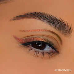 Moira Supernova Flare closeup of pigment shift highlighting reflective finish