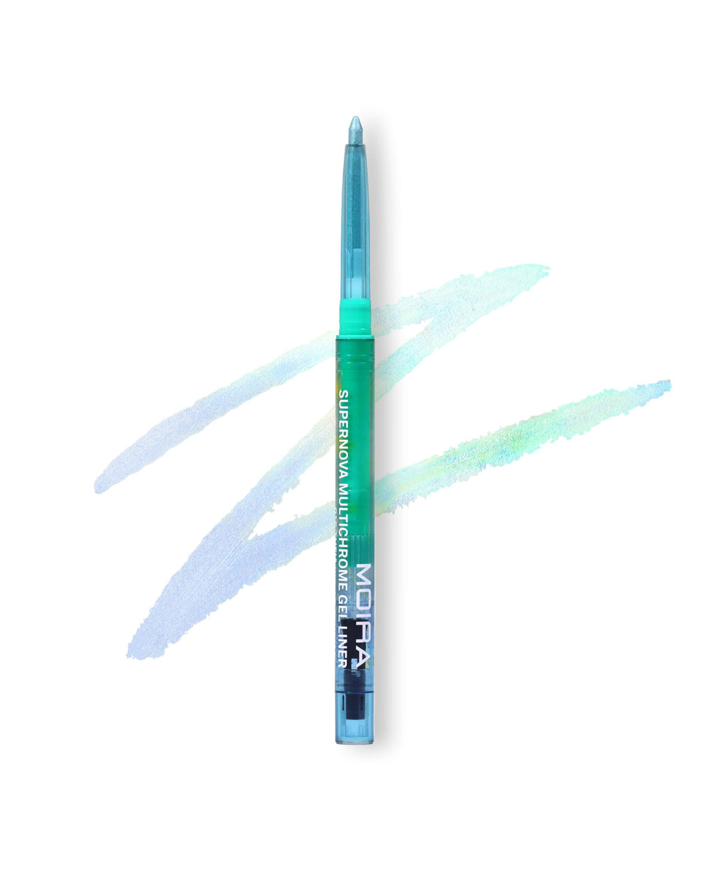 Moira Supernova gel liner front packaging showing shimmer and precise application