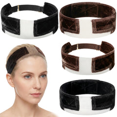 Molain front packaging showing four headbands, convenient spare set
