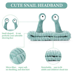 Molain headband elastic back detail showing stretch for secure fit