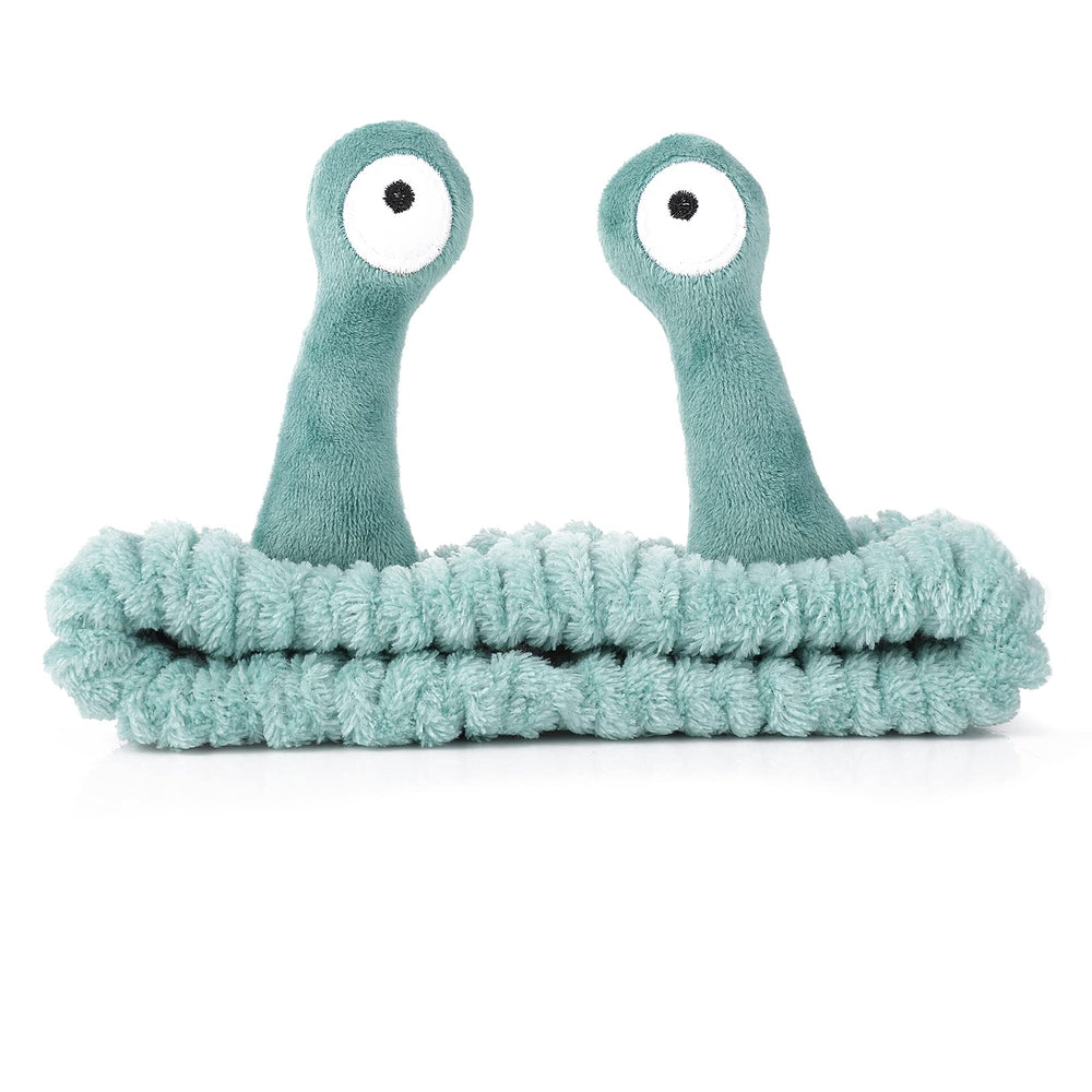 Molain headband front view showing Palm and Snail design and cute look