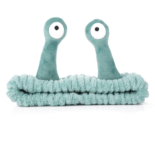 Molain headband front view showing Palm and Snail design and cute look