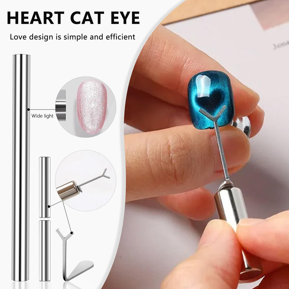 MOLILON round magnetic beads detail creating soft shifting cat eye effects