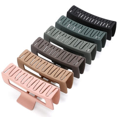 Molizummy front packaging showing six jumbo clips and clear color variety for styling
