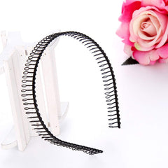 mollensiuer six headbands arranged for storage and easy grab-and-go convenience