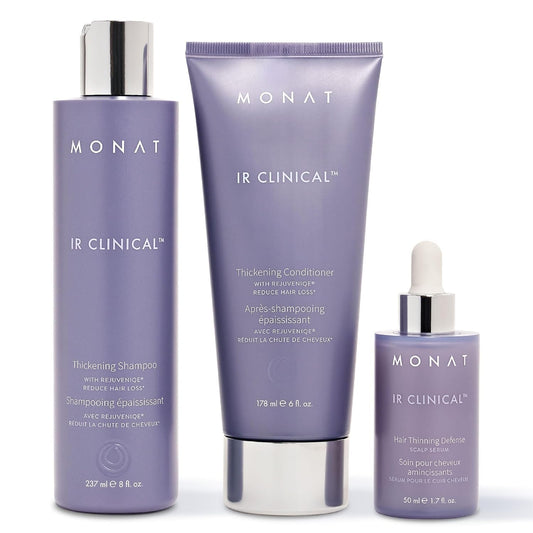 MONAT front packaging showing complete IR Clinical System benefits
