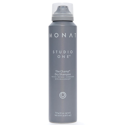 MONAT The Champ front packaging shows clean branding and compact can, travel-friendly