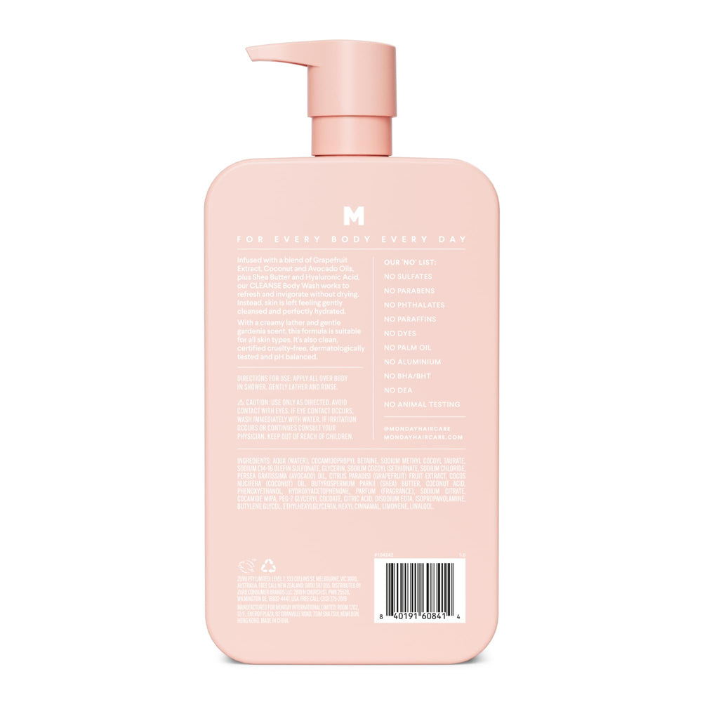 MONDAY HAIRCARE pump close-up for easy dispensing and convenient use