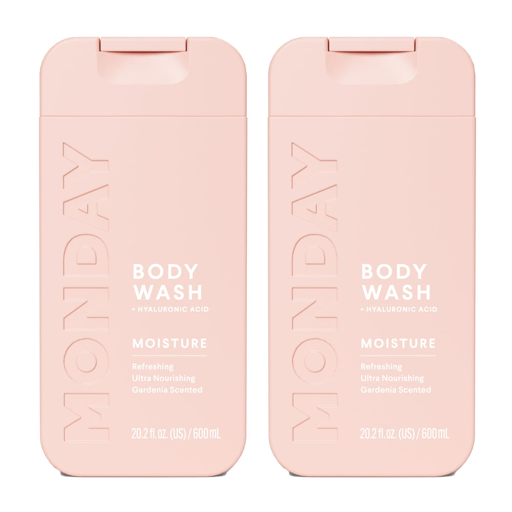 MONDAY HAIRCARE front packaging showing 600 mL bottle and clear labeling for hydration