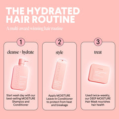 MONDAY HAIRCARE in hand to show 354 mL size and practical scale