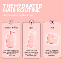 MONDAY HAIRCARE label detail highlighting cruelty-free and sulfate-free claims