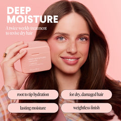 MONDAY HAIRCARE jar open with creamy texture for deep hydration