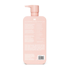 MONDAY HAIRCARE back label with ingredients list highlighting natural actives
