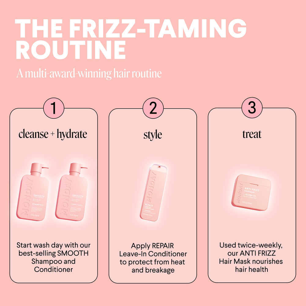 MONDAY HAIRCARE avocado oil visual highlighting natural nourishment benefit