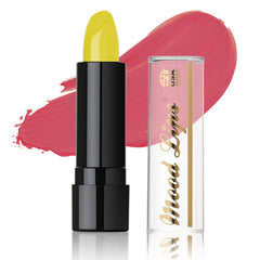 Mood Lips front packaging yellow showing product name and benefits
