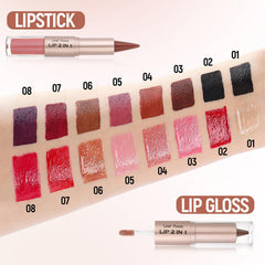 MooGlamor creamy gloss texture on skin demonstrating smooth non-sticky finish