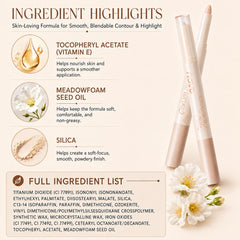MOOMARTO cheek blending close-up highlighting seamless natural glow