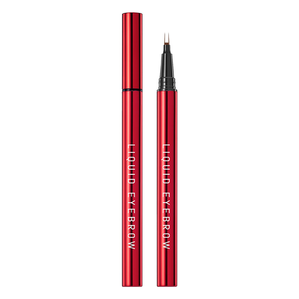 MOOMARTO front view of light brown pen showing slim travel design and clear labeling benefit portability